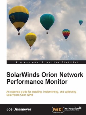 cover image of SolarWinds Orion Network Performance Monitor